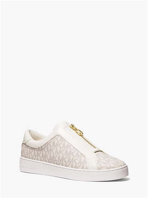 michael kors keaton studded high top|Keaton Signature Logo Zip.